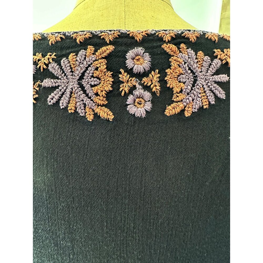 FREE PEOPLE Boho Embroidered dress Size M - Picture 5 of 8